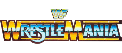 WWF WrestleMania logo for ZX Spectrum